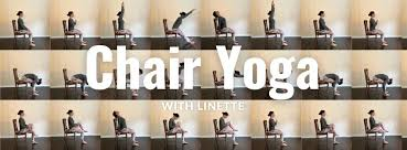 Chair Yoga for Seniors Printable Routine
